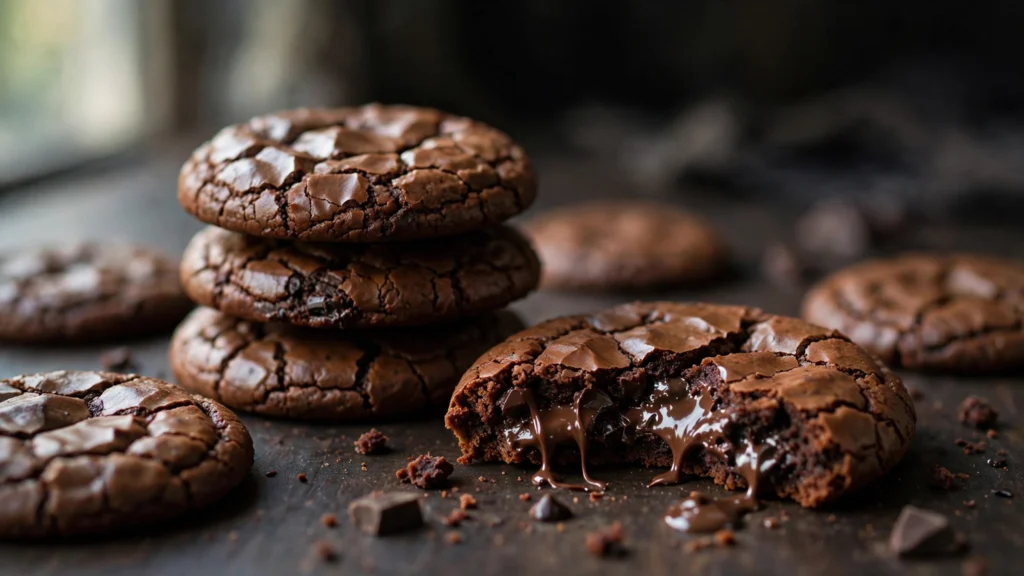 Fudgy Brownie Cookies