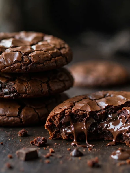Fudgy Brownie Cookies