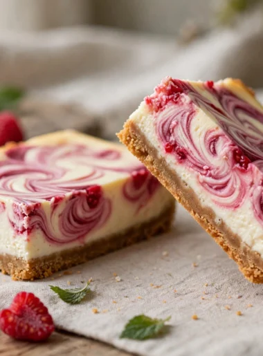 Raspberry Cheesecake Bars