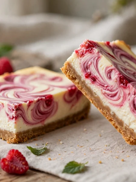 Raspberry Cheesecake Bars