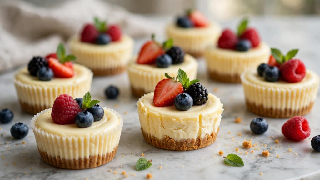 Mini Cheesecake Bites