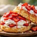 Classic Strawberry Shortcake with Whipped Cream